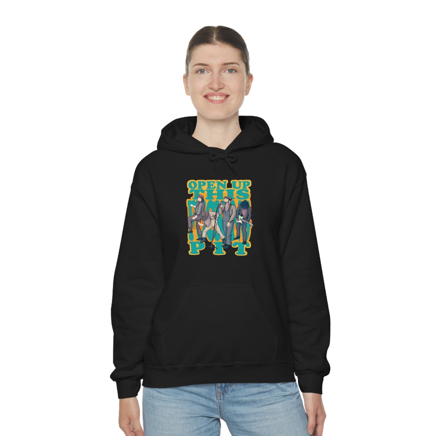Soggy Metal Unisex Heavy Blend Hooded Sweatshirt