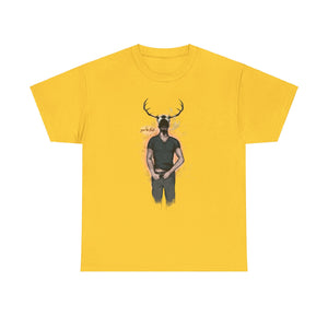 Deer Daddy Series 5: Youre Late Unisex Heavy Cotton Tee