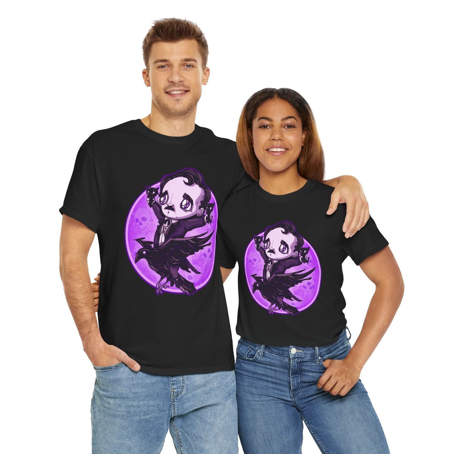 Poe Is Coming Unisex Heavy Cotton Tee