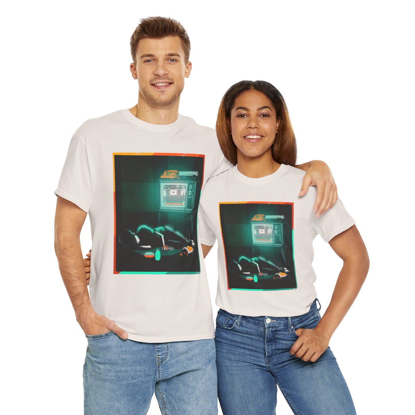 Long Night Unisex Heavy Cotton Tee