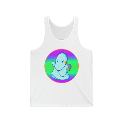 80s Ghost Unisex Jersey Tank