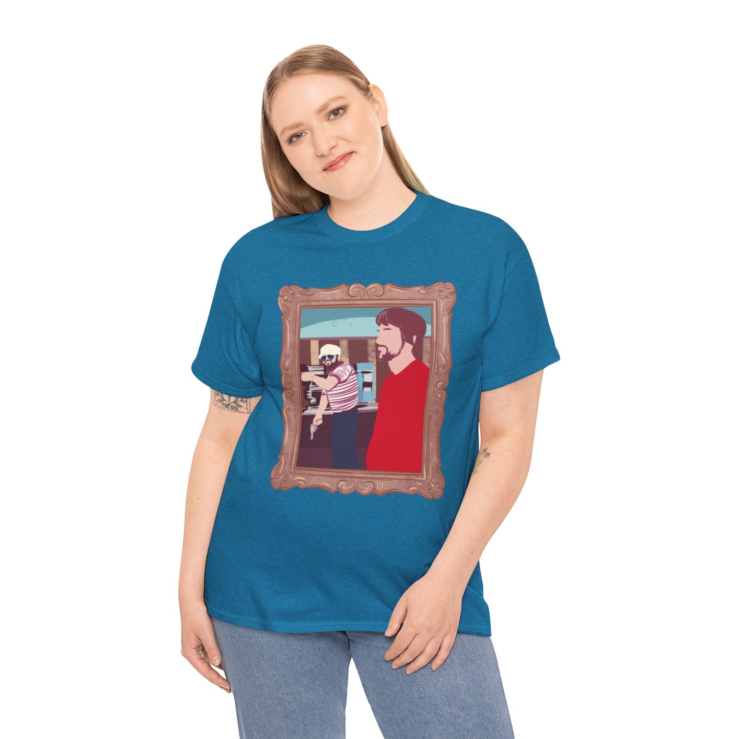 Airport Justice Unisex Heavy Cotton Tee