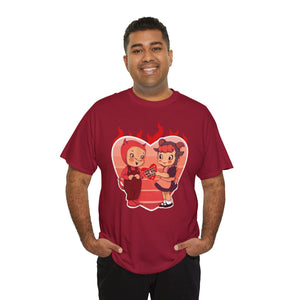 Love Is Hell Unisex Heavy Cotton Tee