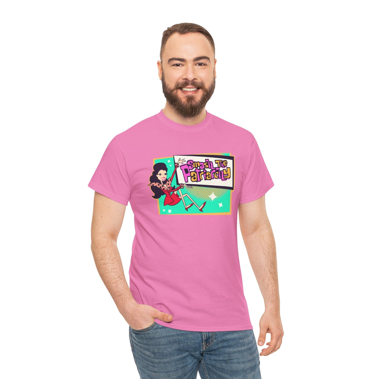 Smash The Patriarchy Unisex Heavy Cotton Tee
