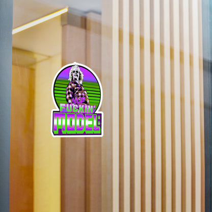 Nice Model Kiss-Cut Vinyl Decal