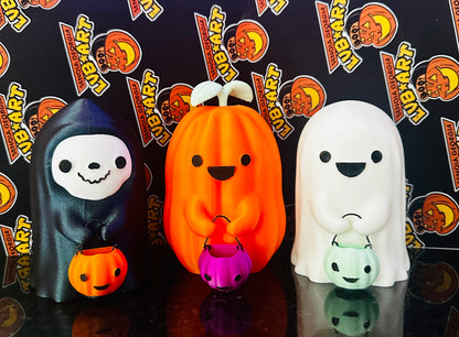 Lil Trick Or Treaters 3D Print Figures