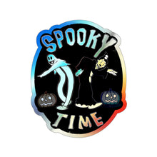 Spooky Time Holographic Die-cut Stickers