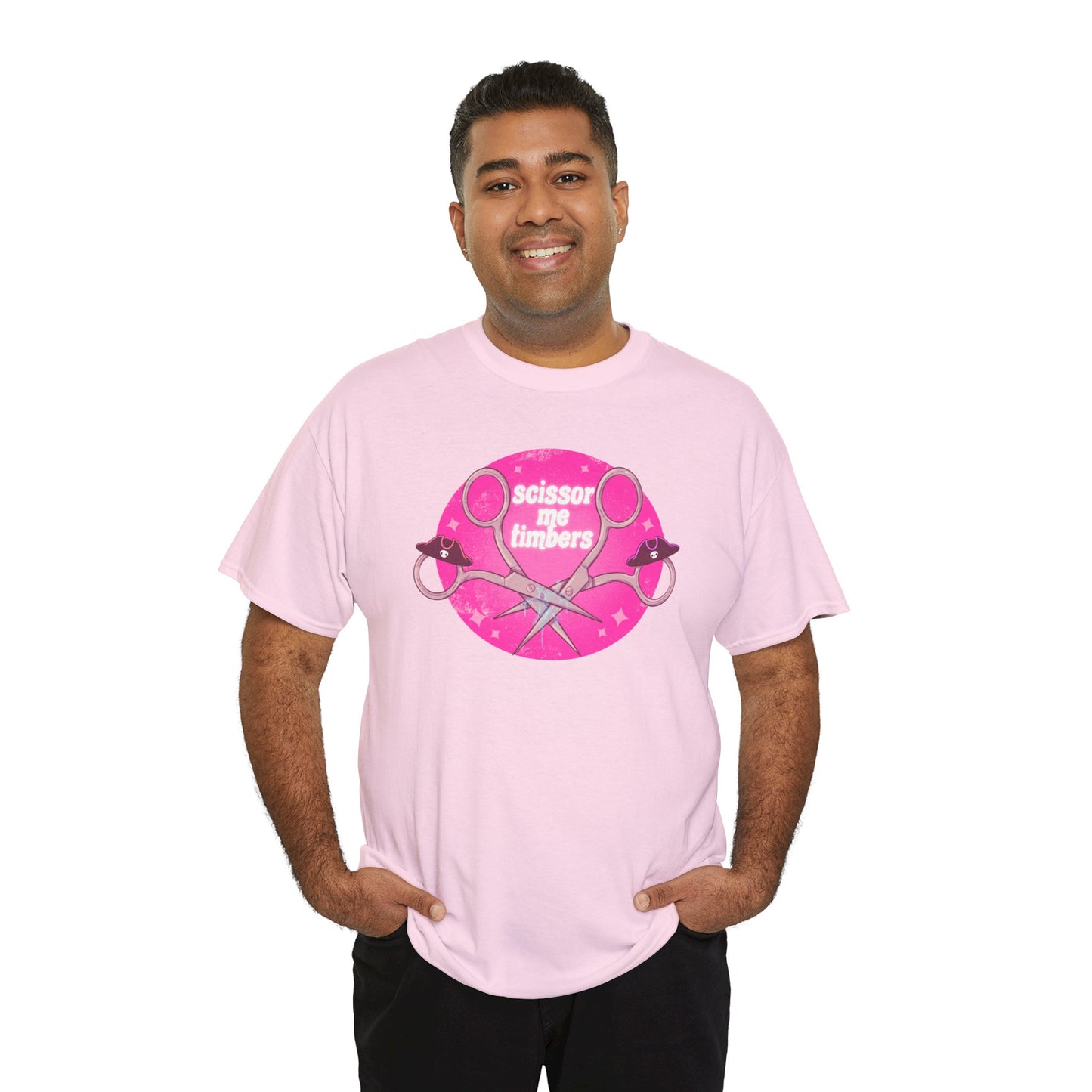 Scissor Me Timbers Unisex Heavy Cotton Tee