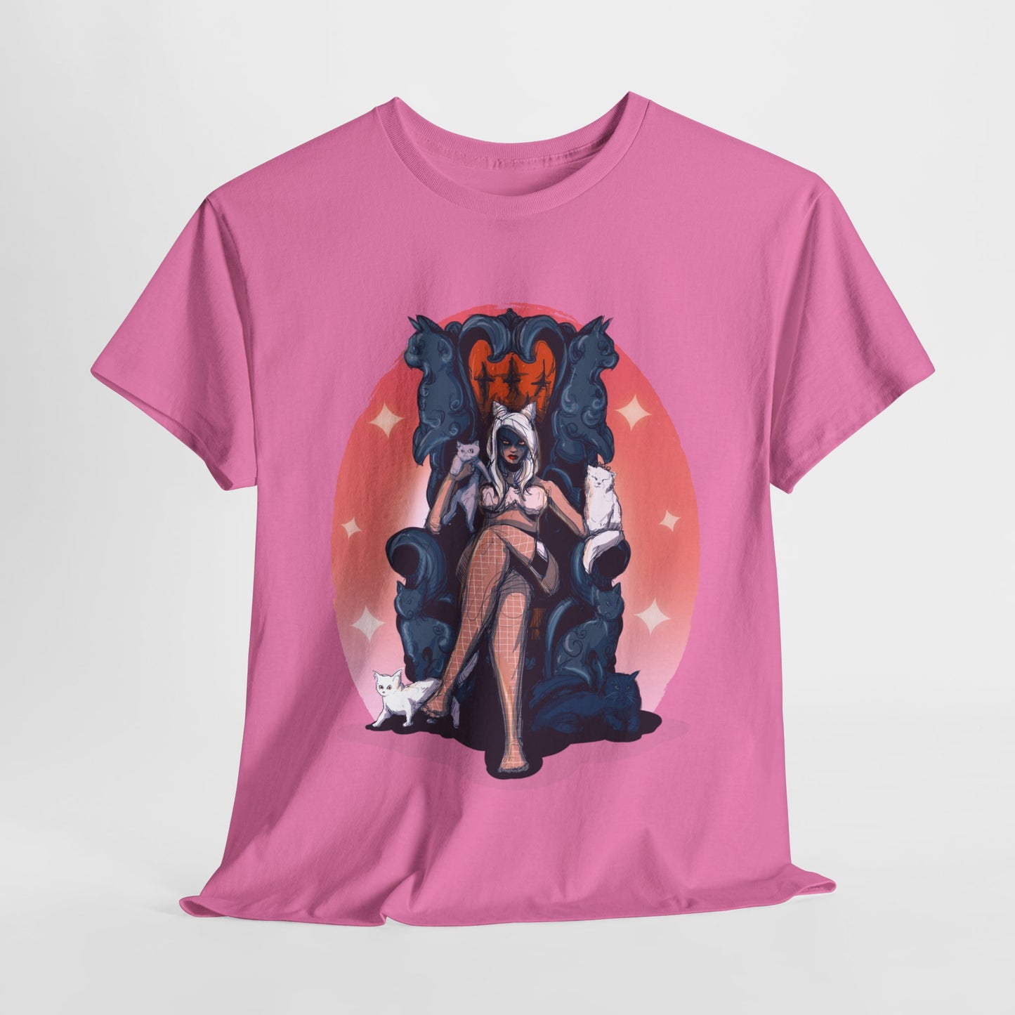 Kitty Queen Unisex Heavy Cotton Tee