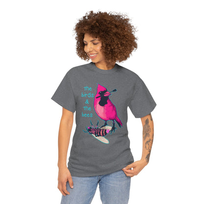 The Birds & The Bees Unisex Heavy Cotton Tee
