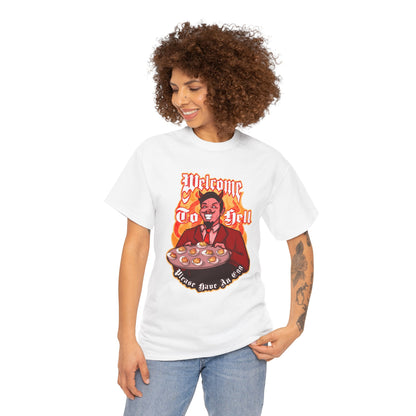 Deviled Eggs Unisex Heavy Cotton Tee