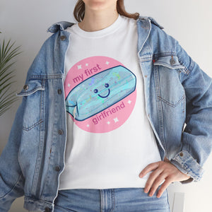 My First Girlfriend Unisex Heavy Cotton Tee