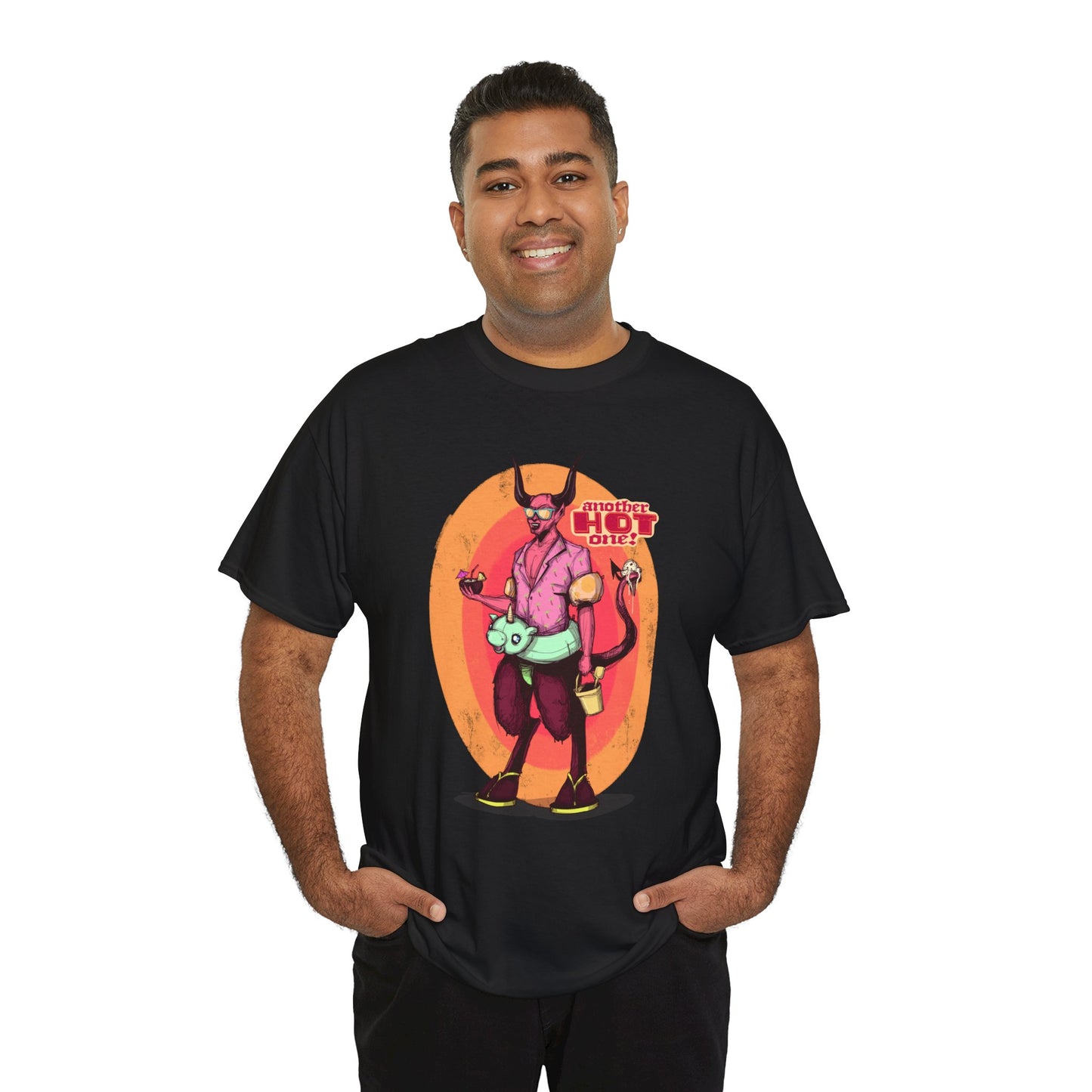 Hot Satan Summer Unisex Heavy Cotton Tee