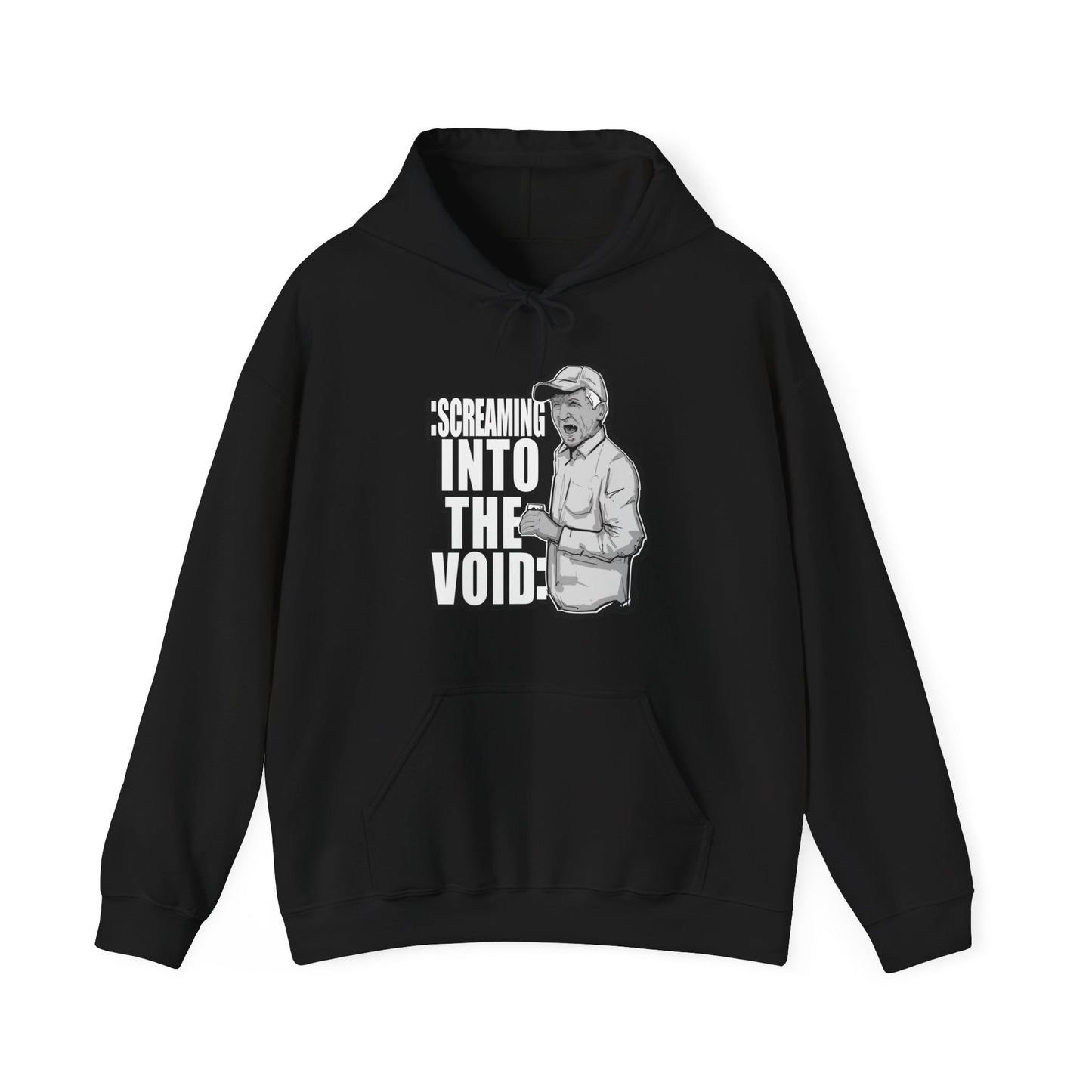 Screaming Into The Void Unisex Heavy Blend Hooded Sweatshirt