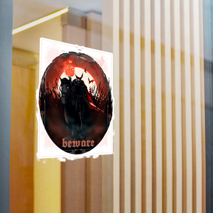 Headless Horseman Kiss-Cut Vinyl Decal