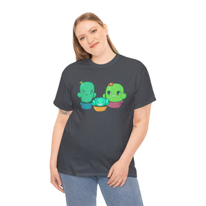 Succulents Unisex Heavy Cotton Tee