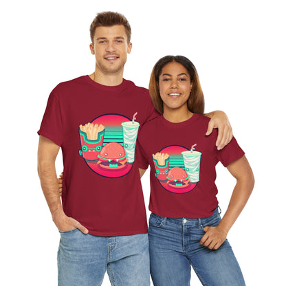 Spooky Fast Food Unisex Heavy Cotton Tee