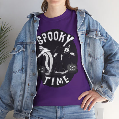 Spooky Time Unisex Heavy Cotton Tee