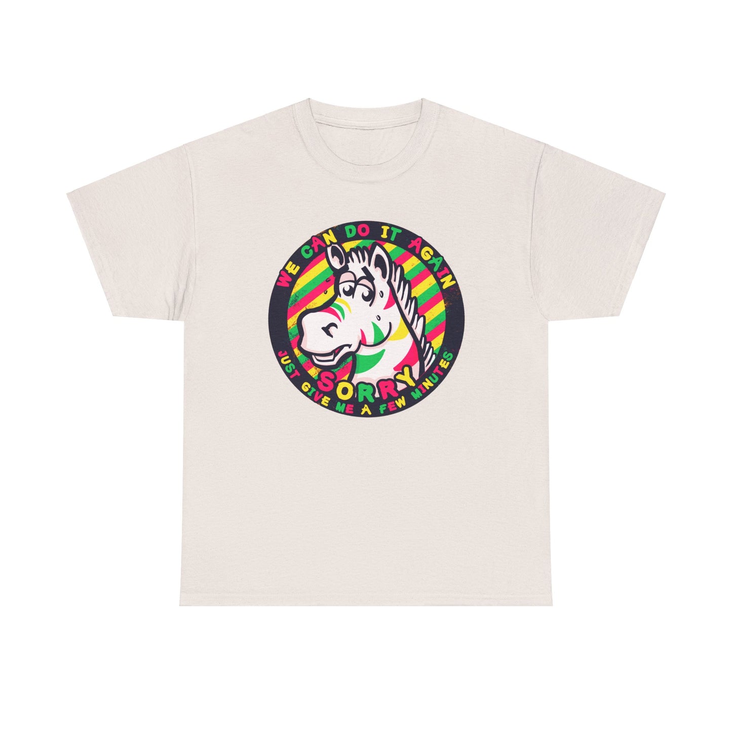 Premature Zebra Unisex Heavy Cotton Tee
