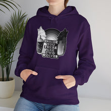 Two Wolves Unisex Heavy Blend Hooded Sweatshirt