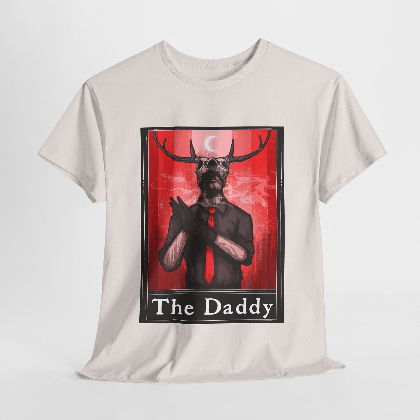 Deer Daddy Series 11: Tarot (Front & Back Print) Unisex Heavy Cotton Tee