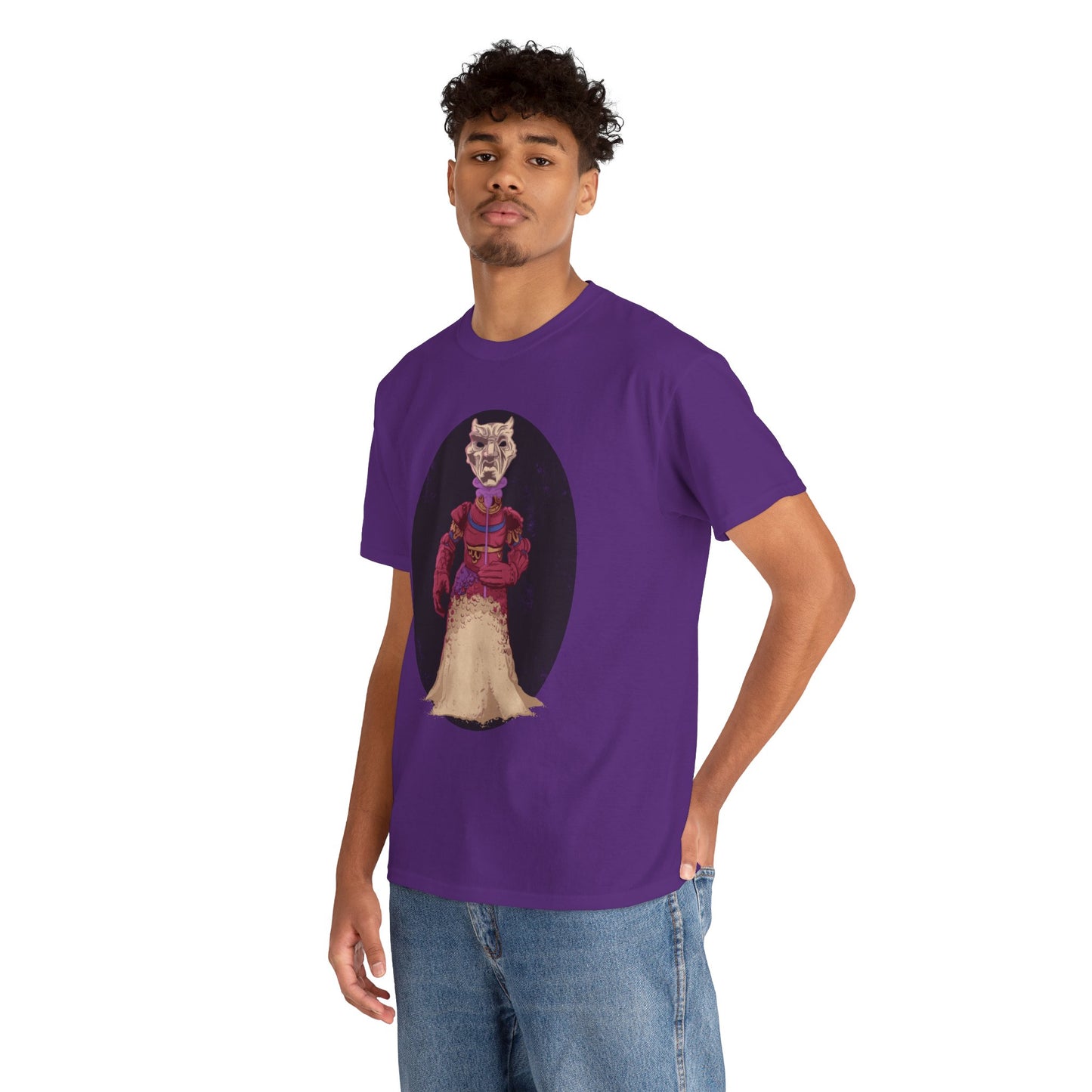 Mysterious Stranger Unisex Heavy Cotton Tee