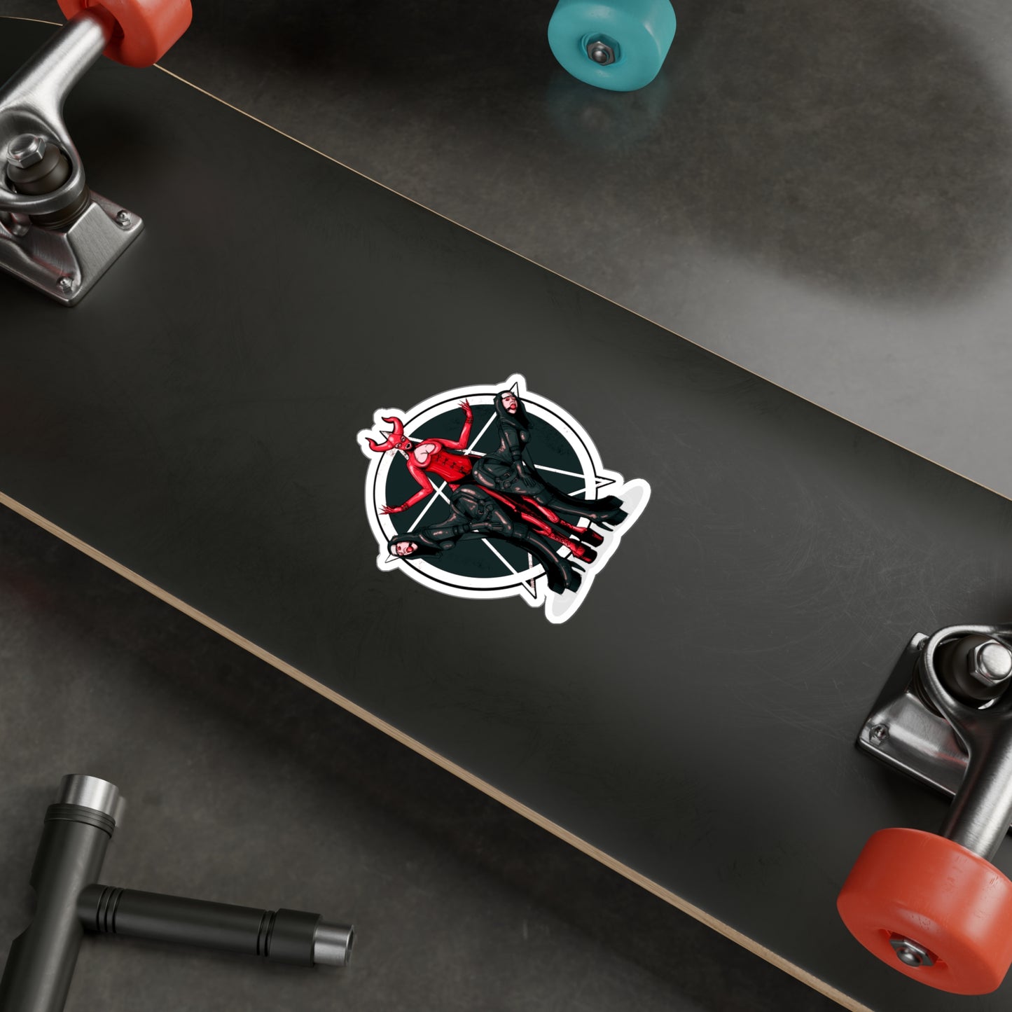 Latex Kiss-Cut Vinyl Decal