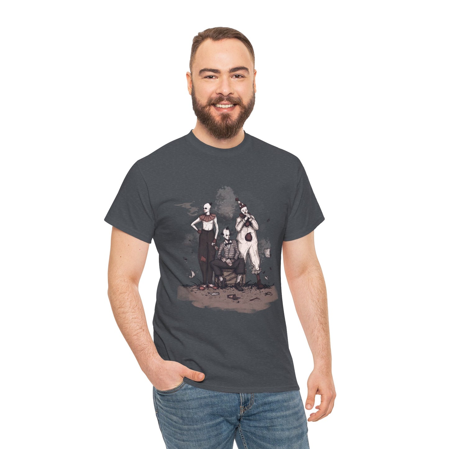 Retro Circus Unisex Heavy Cotton Tee