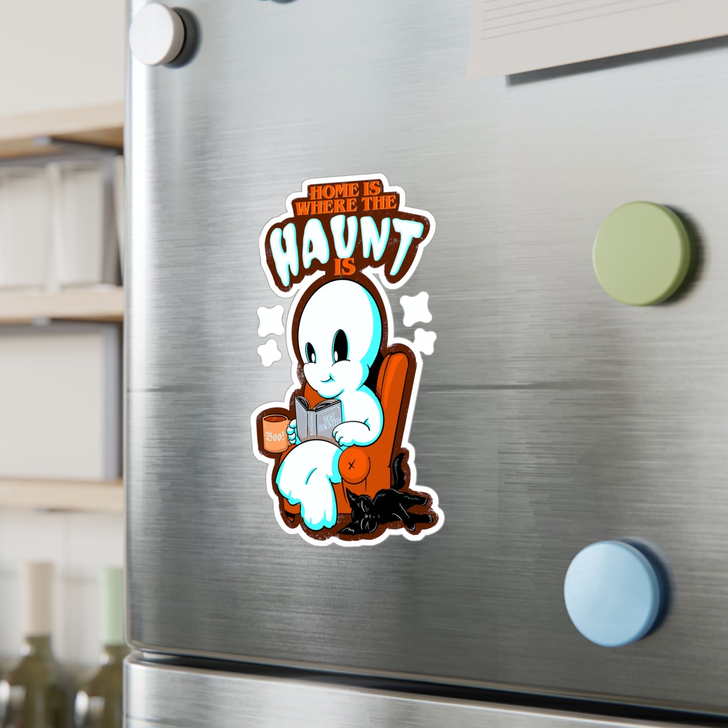 Home Is Where The Haunt Is Kiss-Cut Vinyl Decal