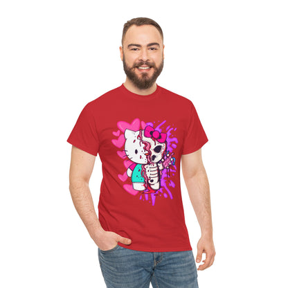 Zombie Kitty Unisex Heavy Cotton Patreon Tee