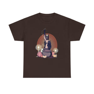 Coffee Witch Unisex Heavy Cotton Tee