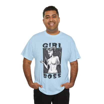 Girl Boss Unisex Heavy Cotton Tee