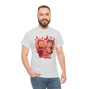 Love Is Hell Unisex Heavy Cotton Tee