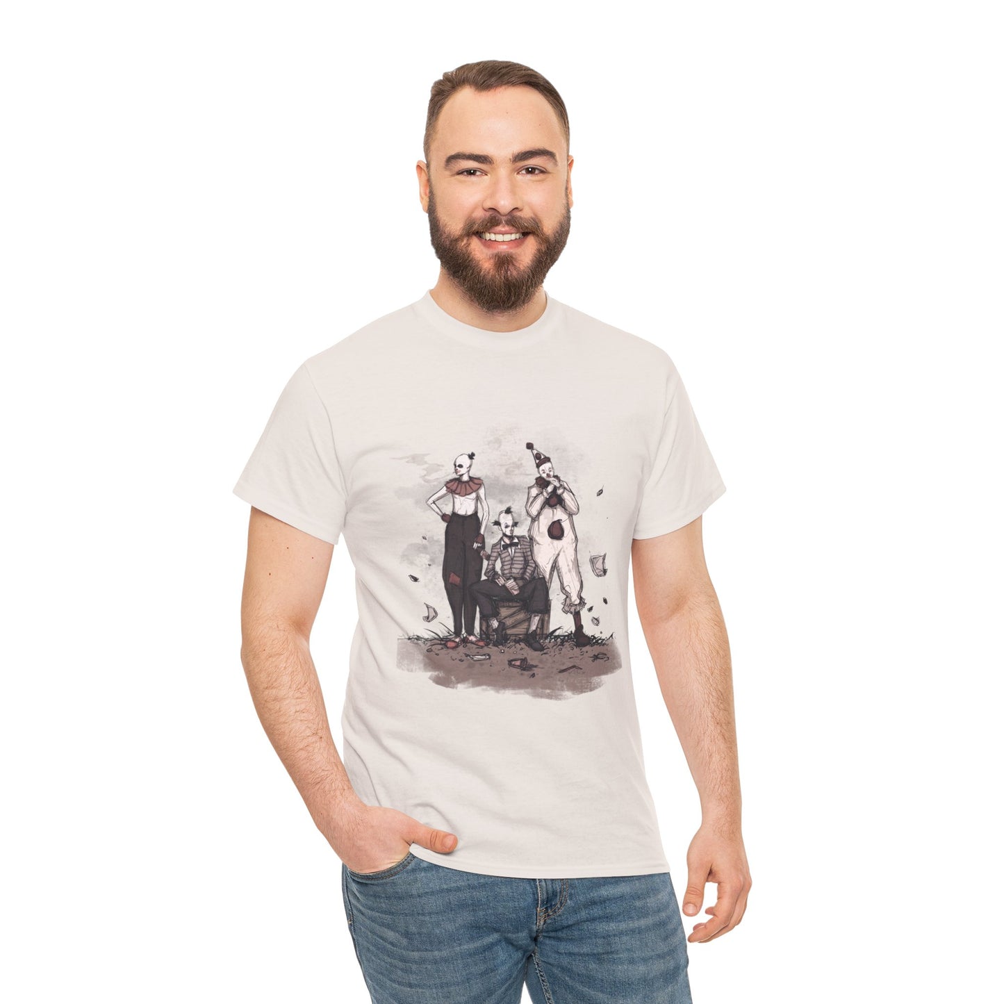 Retro Circus Unisex Heavy Cotton Tee