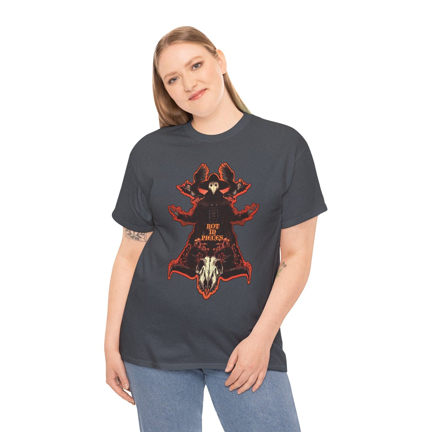 Rot In Pieces Unisex Heavy Cotton Tee