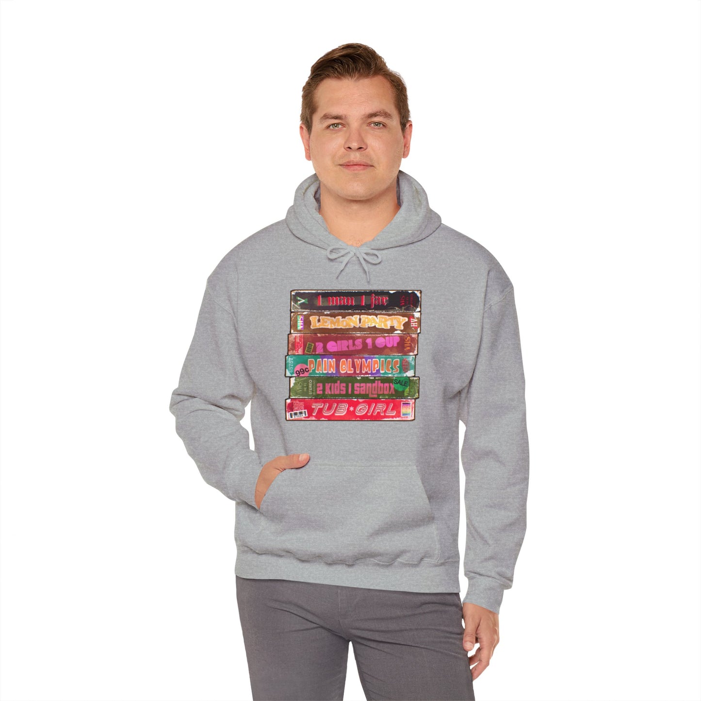 Shock VHS Unisex Heavy Blend Hooded Sweatshirt