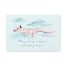 Never Give Up Canvas Gallery Wrapped Art Print