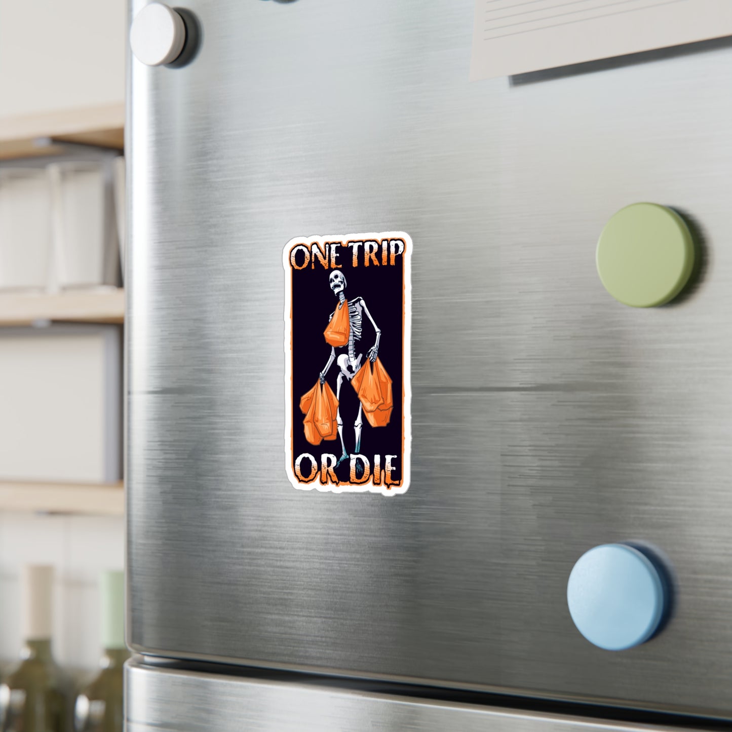 No Grocery Left Behind Kiss-Cut Vinyl Decal