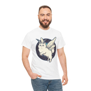 Moth Kitty Unisex Heavy Cotton Tee