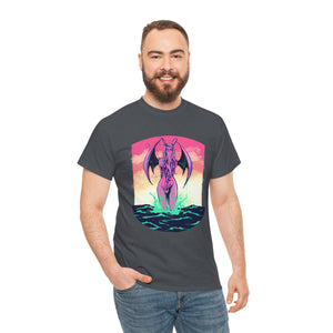 Lady Cthulhu Unisex Heavy Cotton Tee