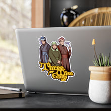 Three Wise Guys Kiss-Cut Vinyl Decal