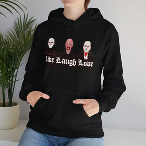 Live Laugh Suffer Unisex Heavy Blend Hooded Sweatshirt