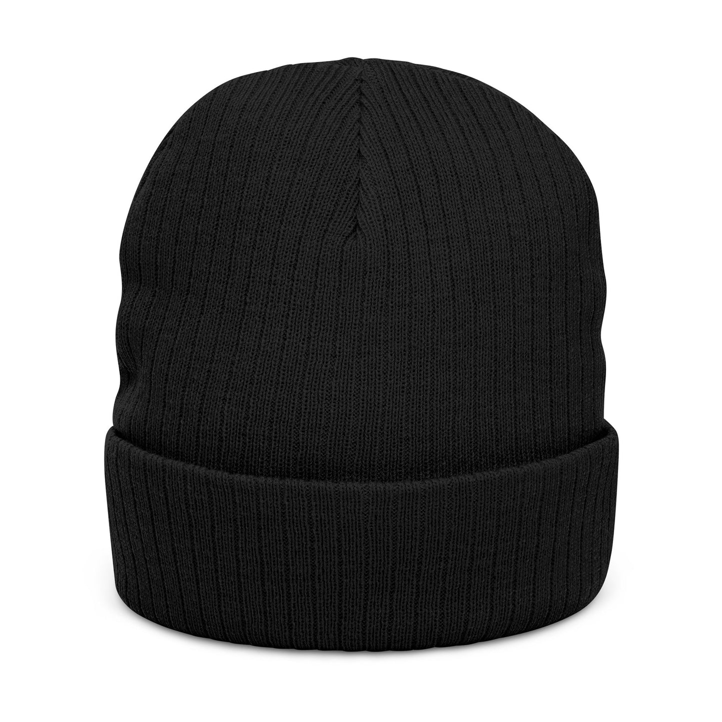 LVB 26 Logo Ribbed Knit Beanie Embroidered