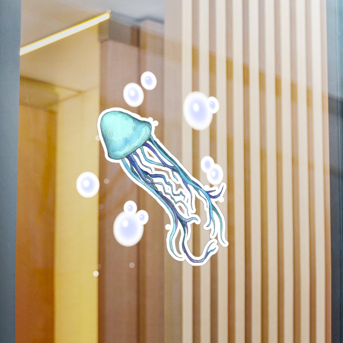 KY Jellyfish Kiss-Cut Vinyl Decal
