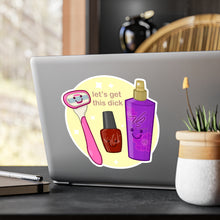 First Date Kiss-Cut Vinyl Decal