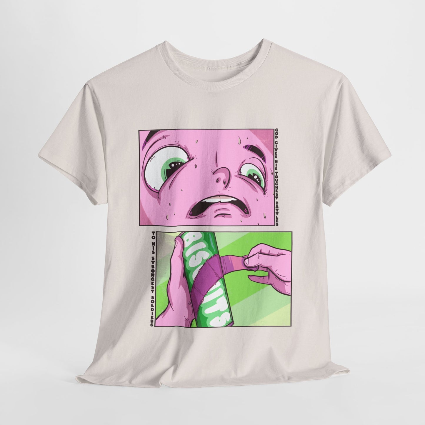Biscuit Battle Unisex Heavy Cotton Tee
