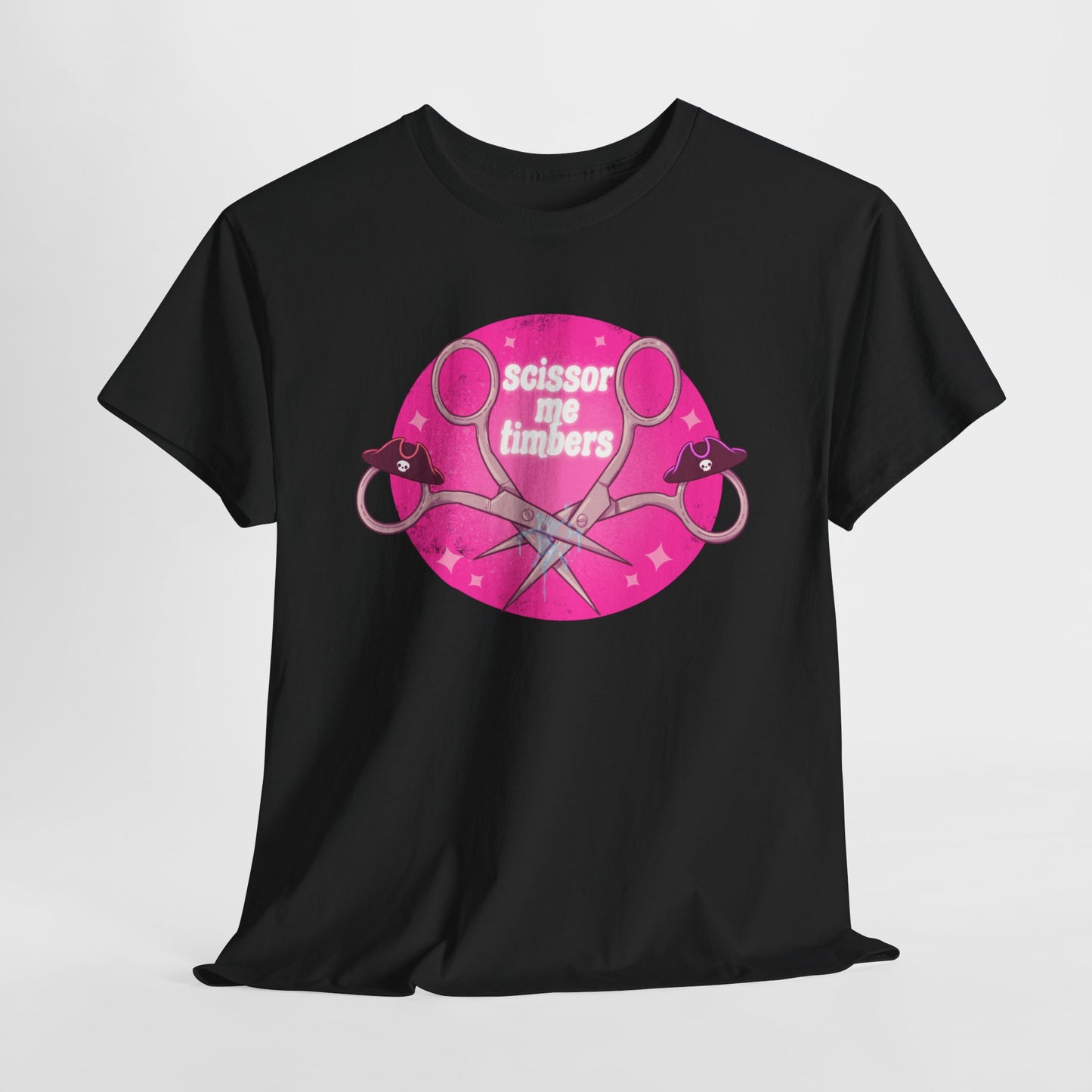 Scissor Me Timbers Unisex Heavy Cotton Tee