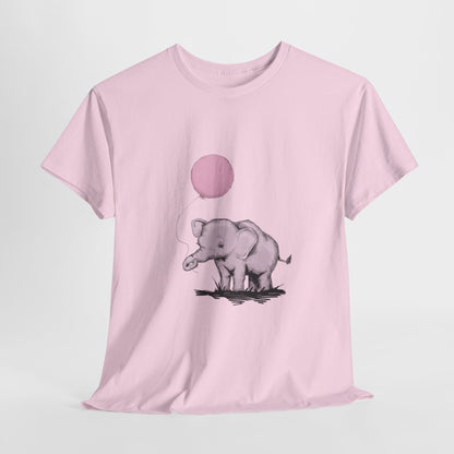 Baby Elephant Unisex Heavy Cotton Tee