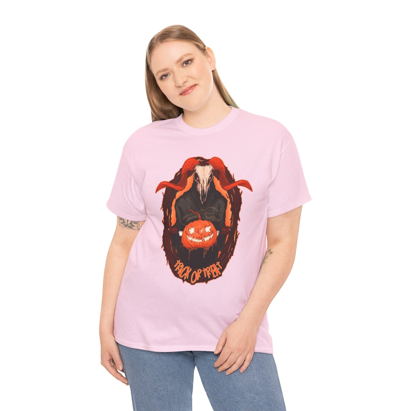 Trick Or Treat Unisex Heavy Cotton Tee