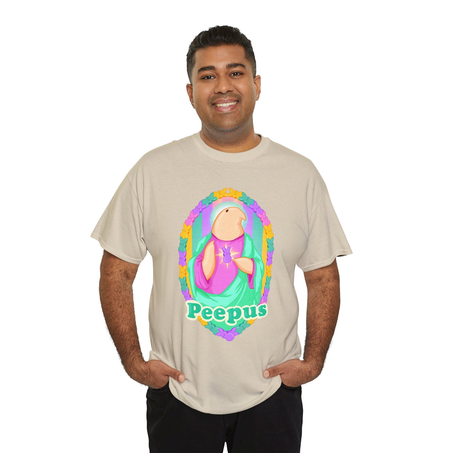 Peepus Unisex Heavy Cotton Tee